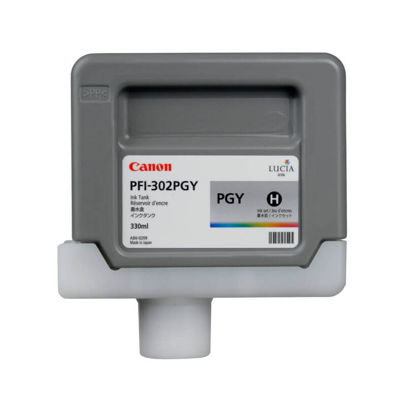 Original Canon PFI-302 Photo Grey Ink Catridge