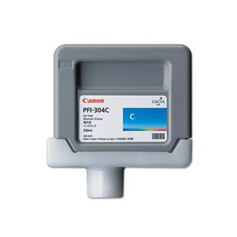 Original Canon PFI-304 Cyan Ink Cartridge