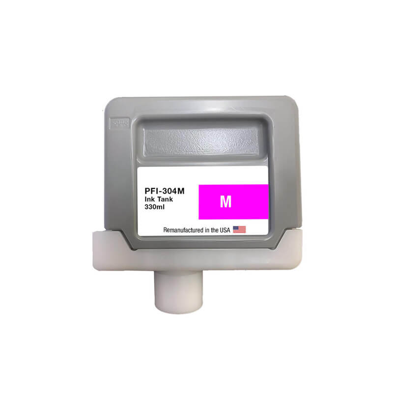 Original Canon PFI-304 Magenta Ink Cartridge