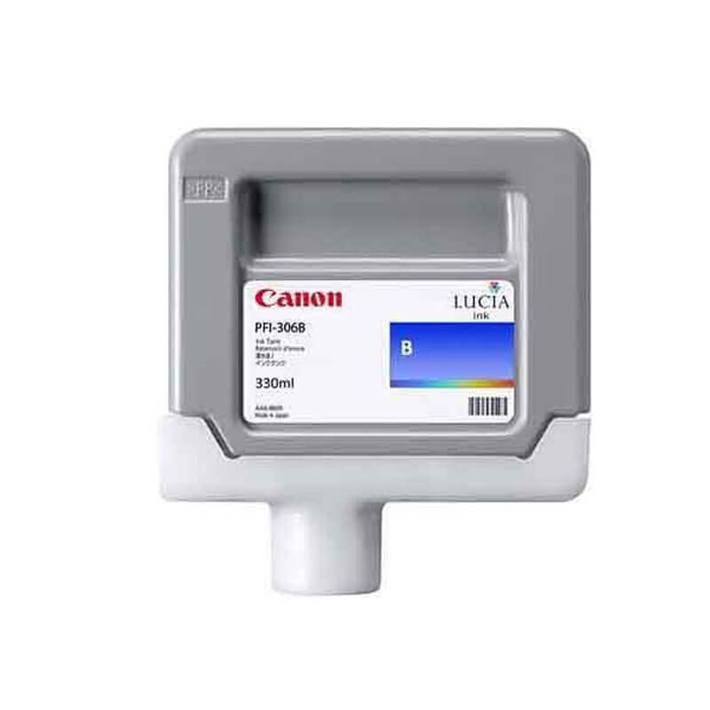 Original Canon PFI-306 Blue Ink Cartridge