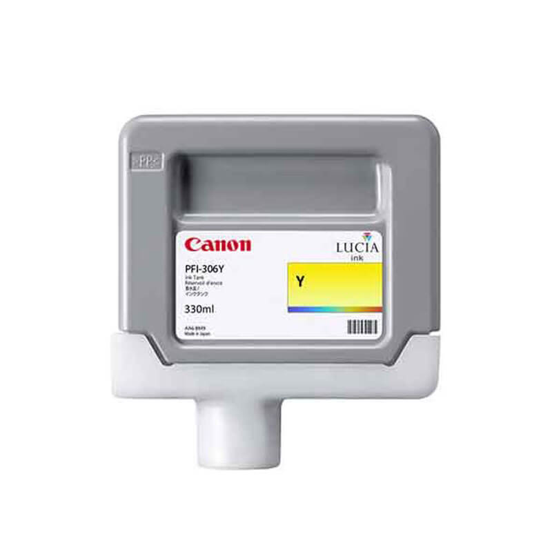 Original Canon PFI-306 Yellow Ink Catridge