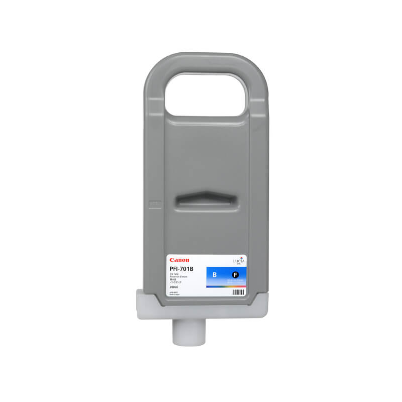 Original Canon PFI-701 Blue Ink Cartridge