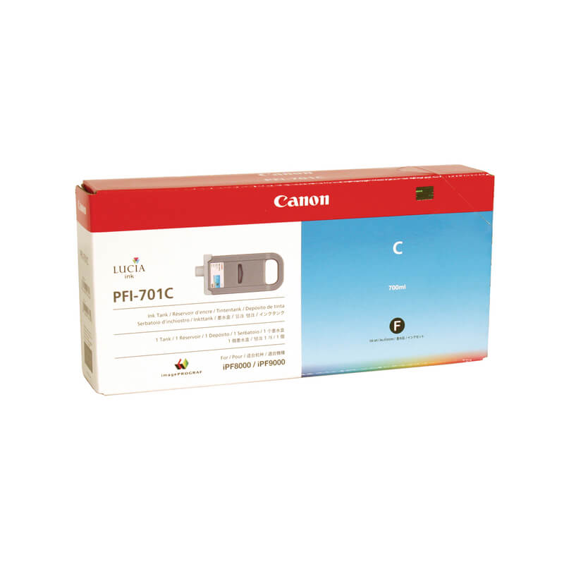 Canon PFI-701 Cyan Ink Catridge