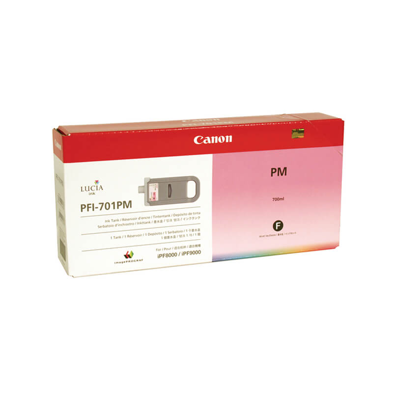 Original Canon PFI-701 Photo Magenta Ink Cartridge