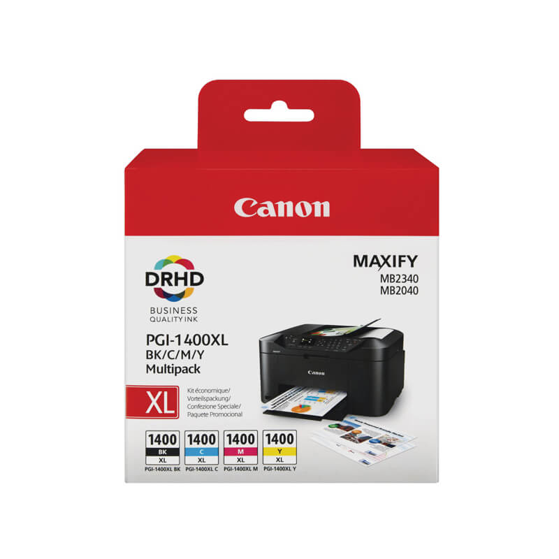 Canon PGI-1400XL Multipack Ink Cartridge