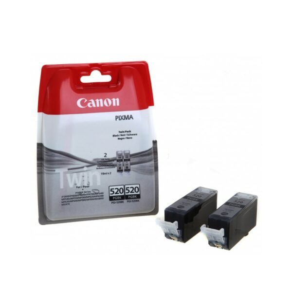 Canon PGI-520 Black Ink Cartridge Twinpack