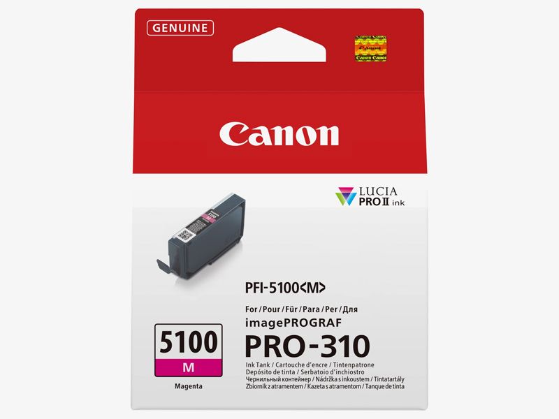 Original Canon PFI-5100 M Ink Cartridge