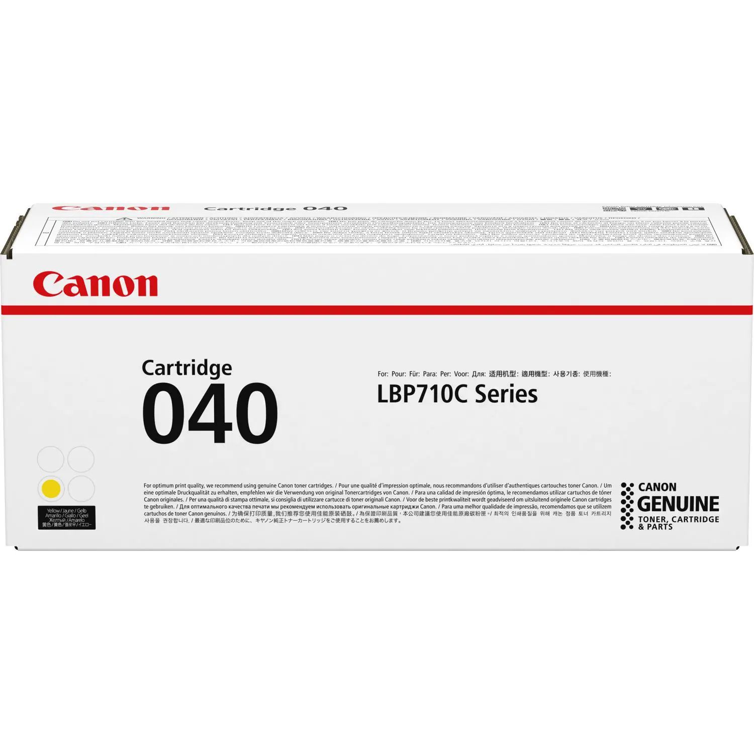 Original Canon CRG 040 Y Toner Cartridge