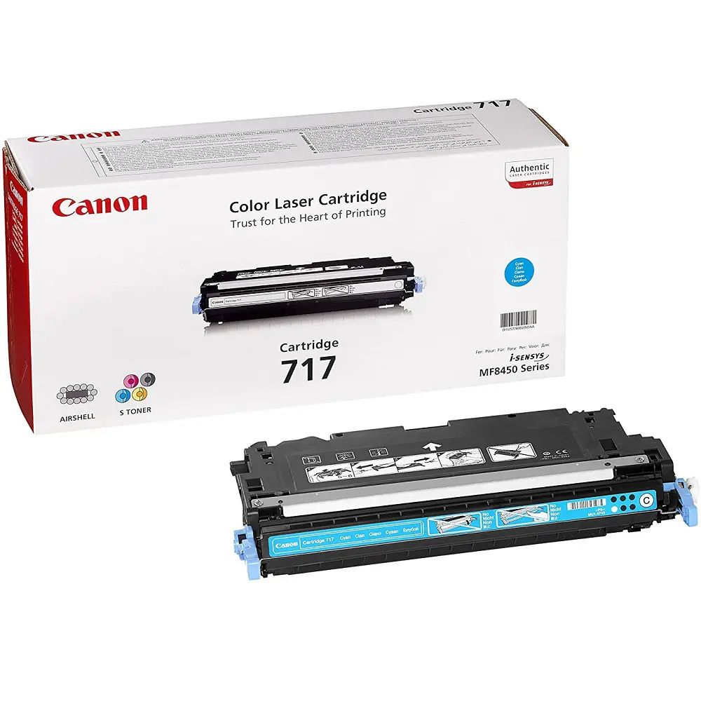 Original Canon CRG 717 C Toner Cartridge