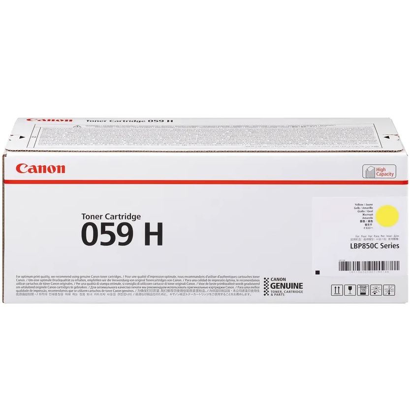 Original Canon CRG 059 H Y Toner Cartridge