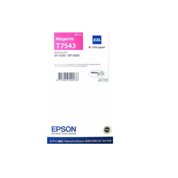 Epson T7543 XXL Magenta Ink Cartridge