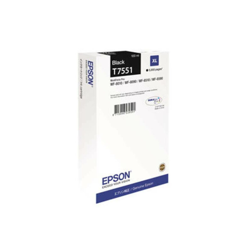 Epson T7551 XL Black Ink Cartridge