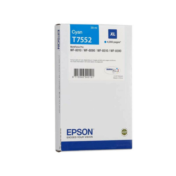 Epson T7552 XL Black Ink Cartridge