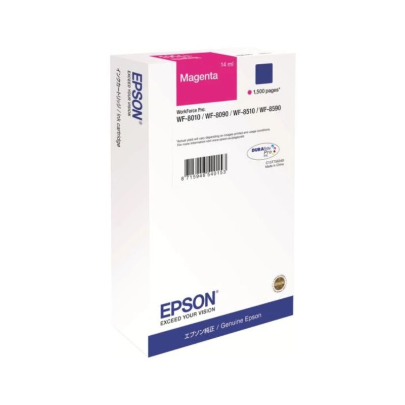 Original Epson T7554 XL Magenta Ink Cartridge