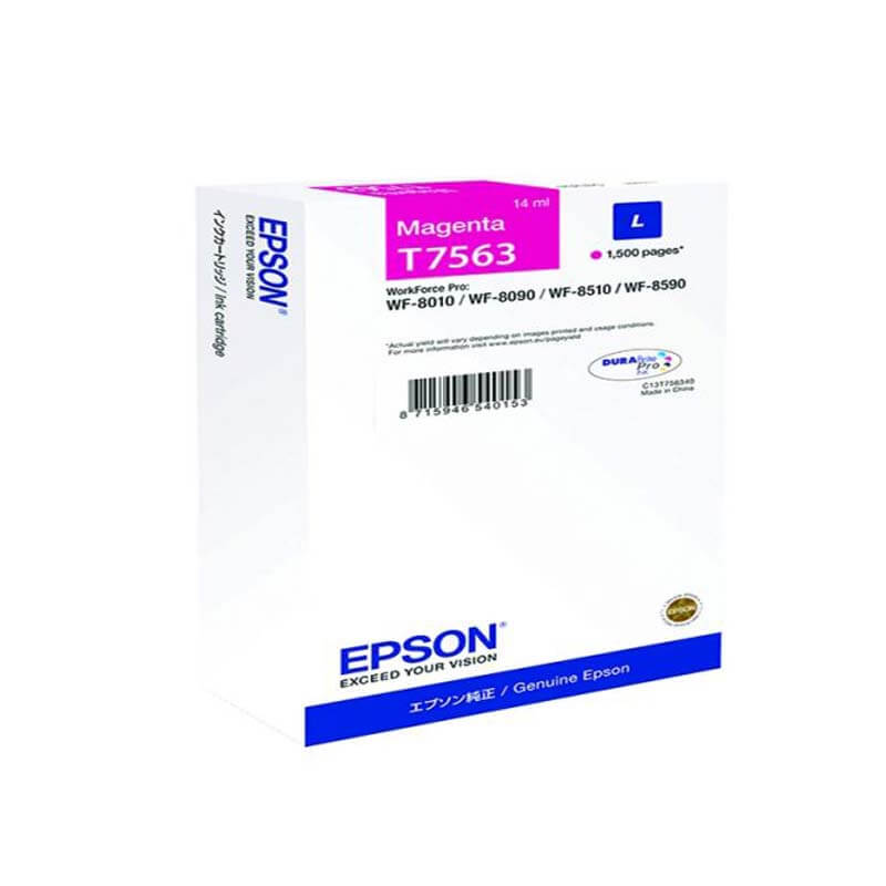Original Epson T7563 L Magenta Ink Cartridge