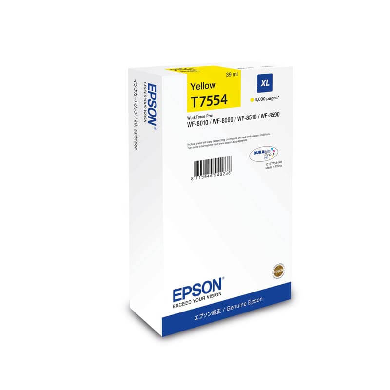 Original Epson T7564 L Yellow Ink Cartridge