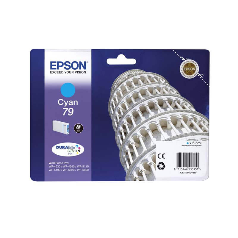 Original Epson T7912 L Cyan Ink Cartridge
