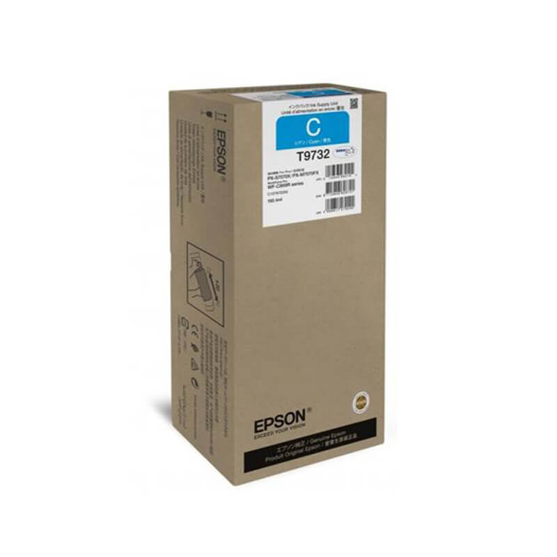 Original Epson T9732 XL Cyan Ink Bag