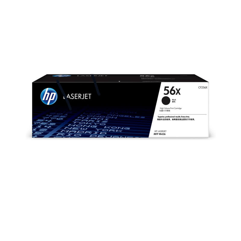 Original HP 56X Black LaserJet Toner Cartridge