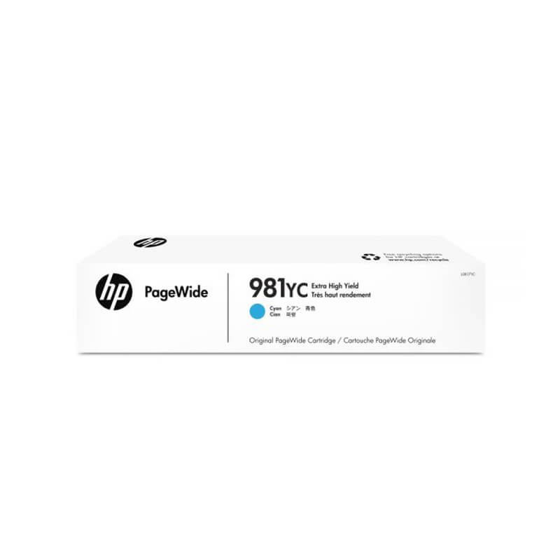Original HP 981YC Cyan Toner Cartridge