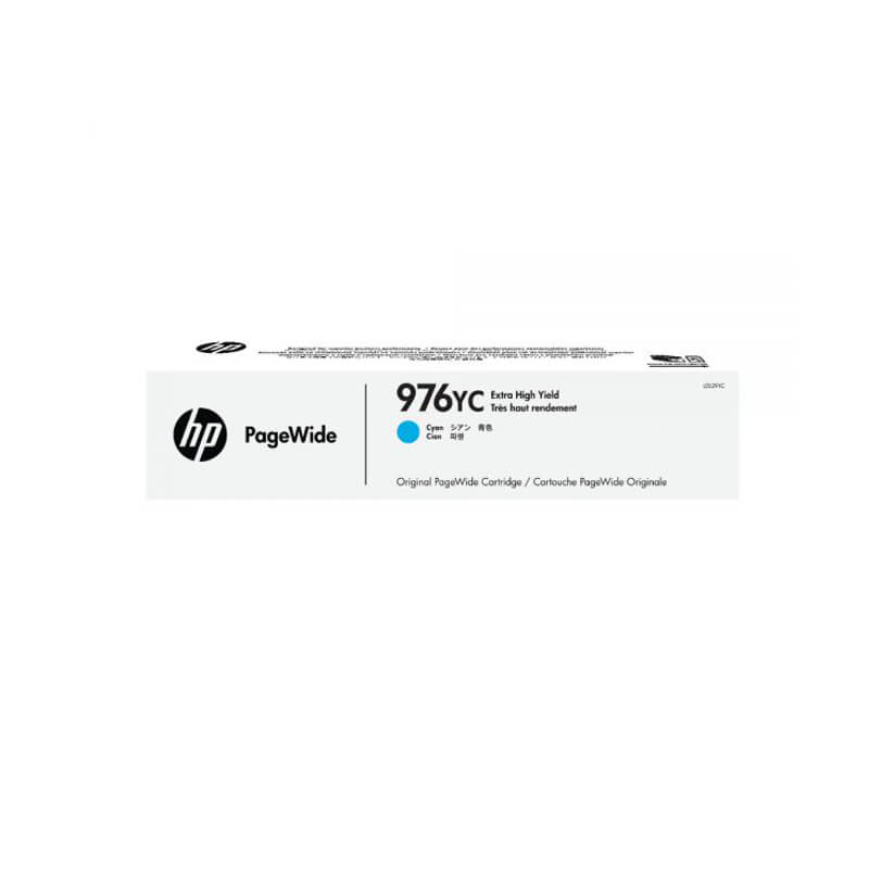 Original HP 976YC Cyan Contract PageWide Toner Cartridge