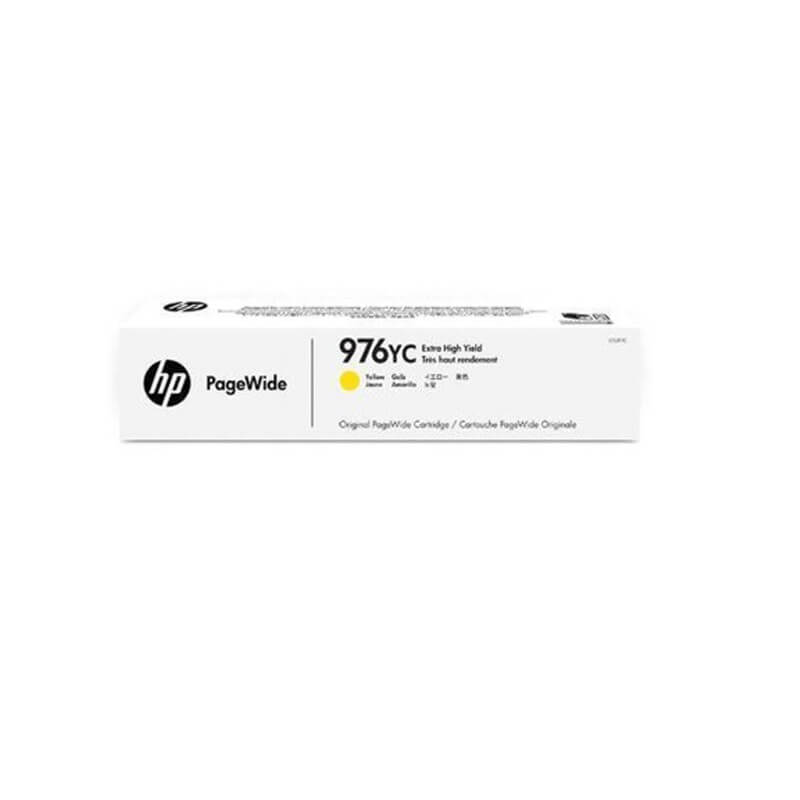 Original HP 976YC Yellow Contract PageWide Toner Cartridge