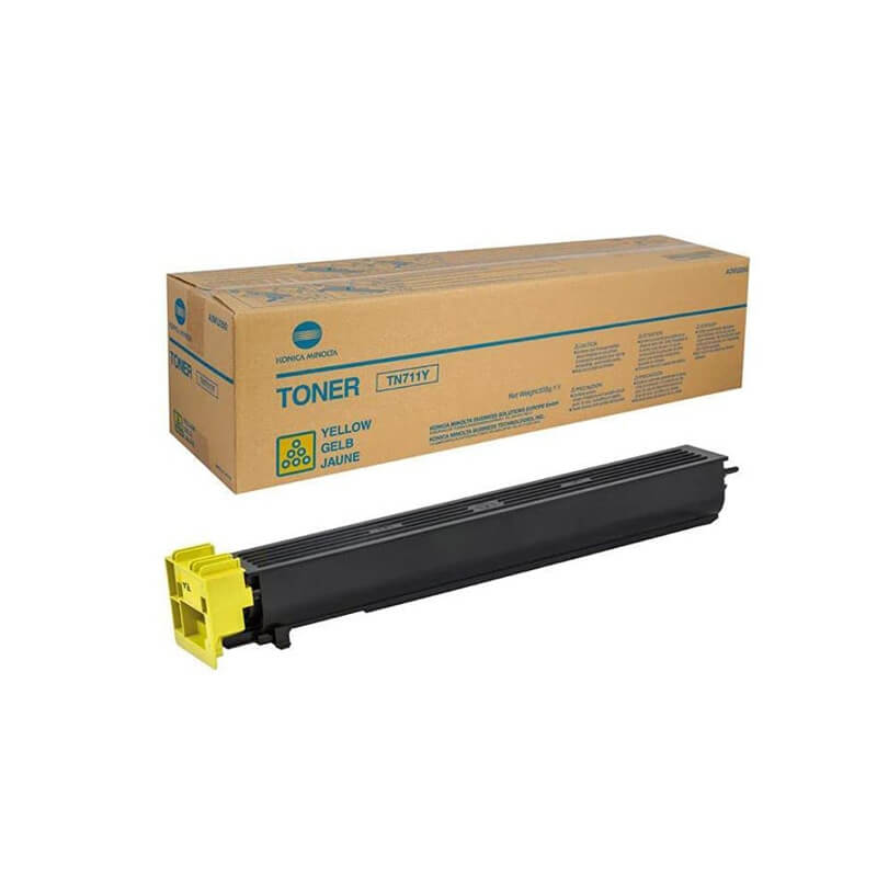 Compatible Konica Minolta TN711 YELLOW Toner Cartridge