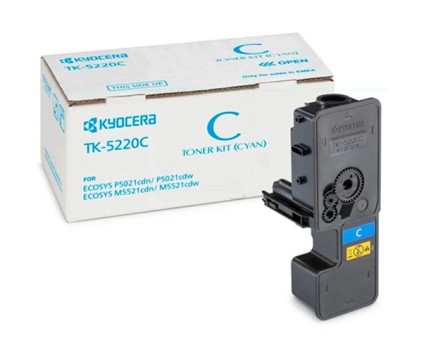 Original Kyocera TK-5220C Cyan Toner Cartridge