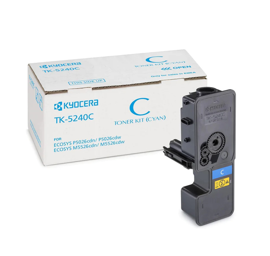 Original Kyocera TK-5240C Cyan Toner Cartridge