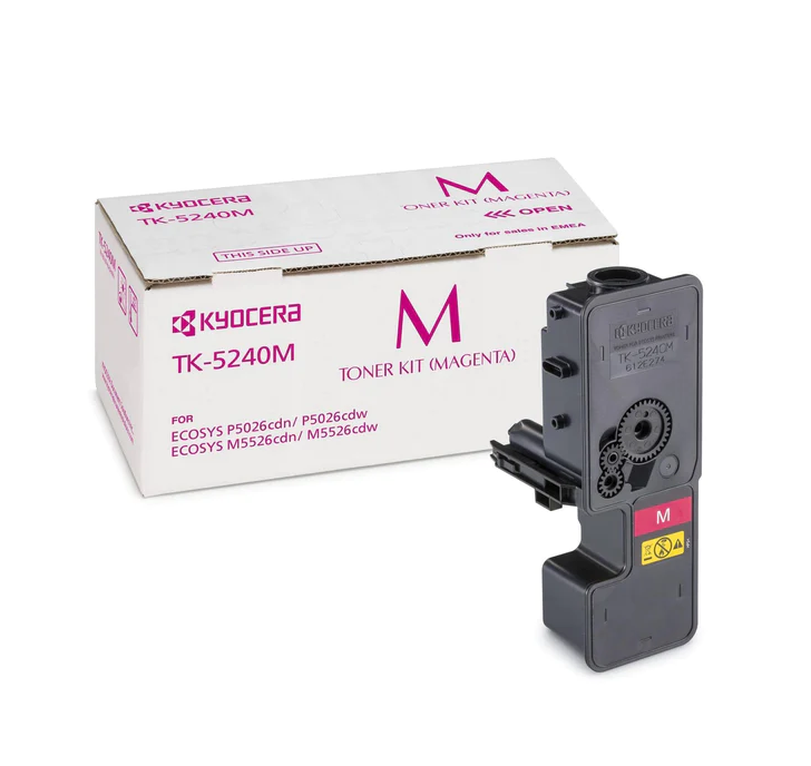 Original Kyocera TK-5240M Magenta Toner Cartridge