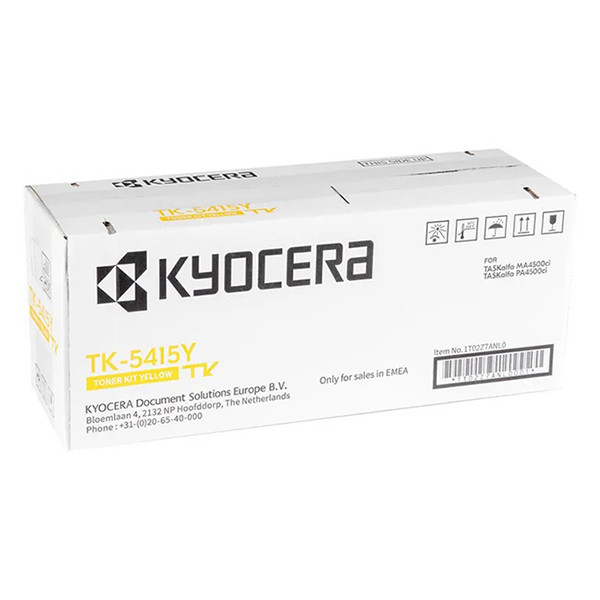 Original Kyocera TK-5415Y Yellow Toner Cartridge
