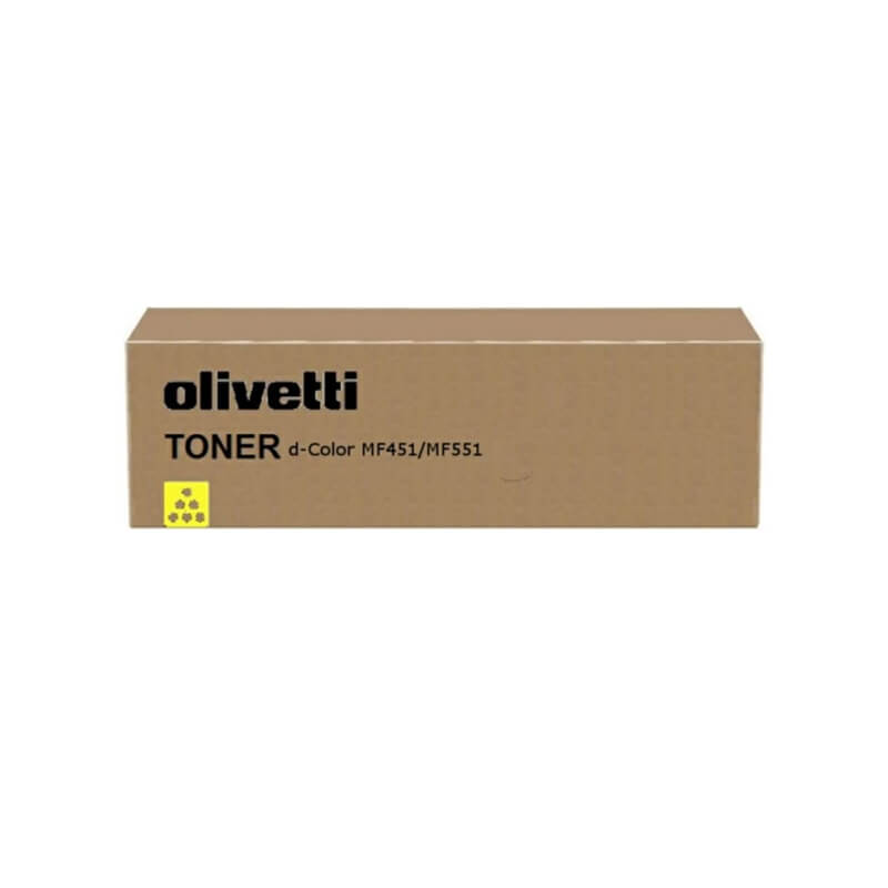 Original Olivetti B0819 Yellow Toner Cartridge