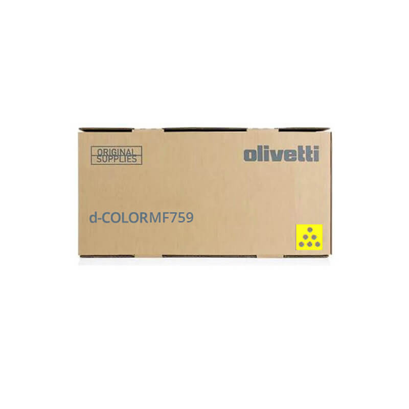 Original Olivetti B1266 Yellow Toner Cartridge