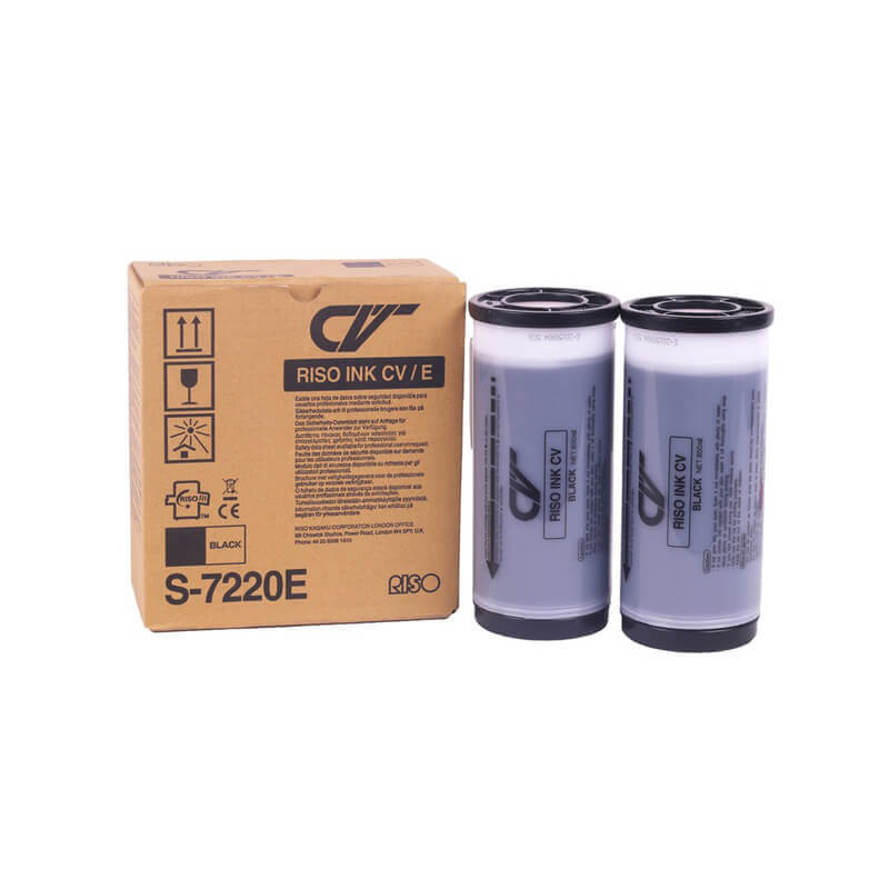 Original Riso S7220E Black Ink Cartridge