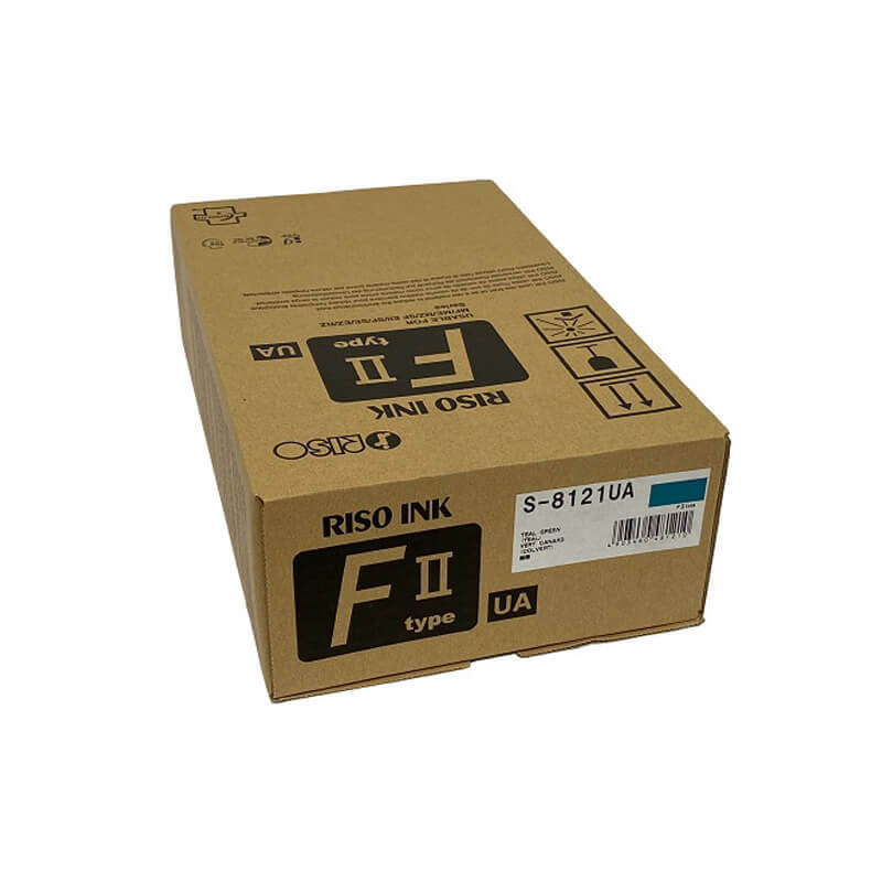 Original Riso S8121E Teal Ink Cartridge